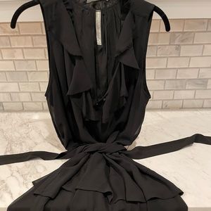 Timeless apparel dress cinched waist with belt